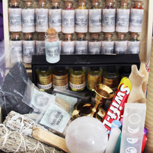 Witchcraft Kit X-Large Herbalist Kit Witchcraft Herbs Witch Crystals 94 Supplies Wicca