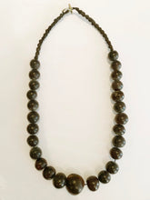 Natural Beads Seeds Necklace Handmade Artisan Shabby Lagenlook Art to Wear Monk Tribal