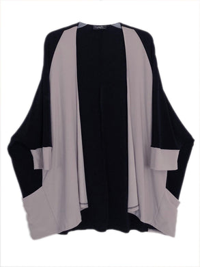 Sympli Kimono Jacket Monk Lagenlook Art To Wear One Size
