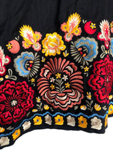 Imakokuu Kimono Hand Embroidered Southwestern Lagenlook Art To Wear One Size