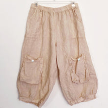 Shabby by Lalia Moon "Mia" Pants Bloomers One Size Linen Victorian Tea Stained One Size from M to 1X