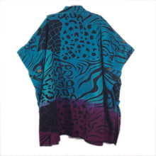 Imakokuu Kimono Jacket Art To Wear Southwestern Hand painted Gypsy One Size
