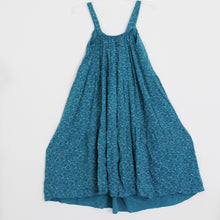 Shabby by Lalia Moon "Stella" Dress One Size Linen Victorian Lagenlook Blue