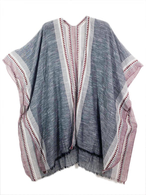 Imakokuu Kimono Jacket Handpainted Natural Fibers Art to Wear Artisan Southwestern